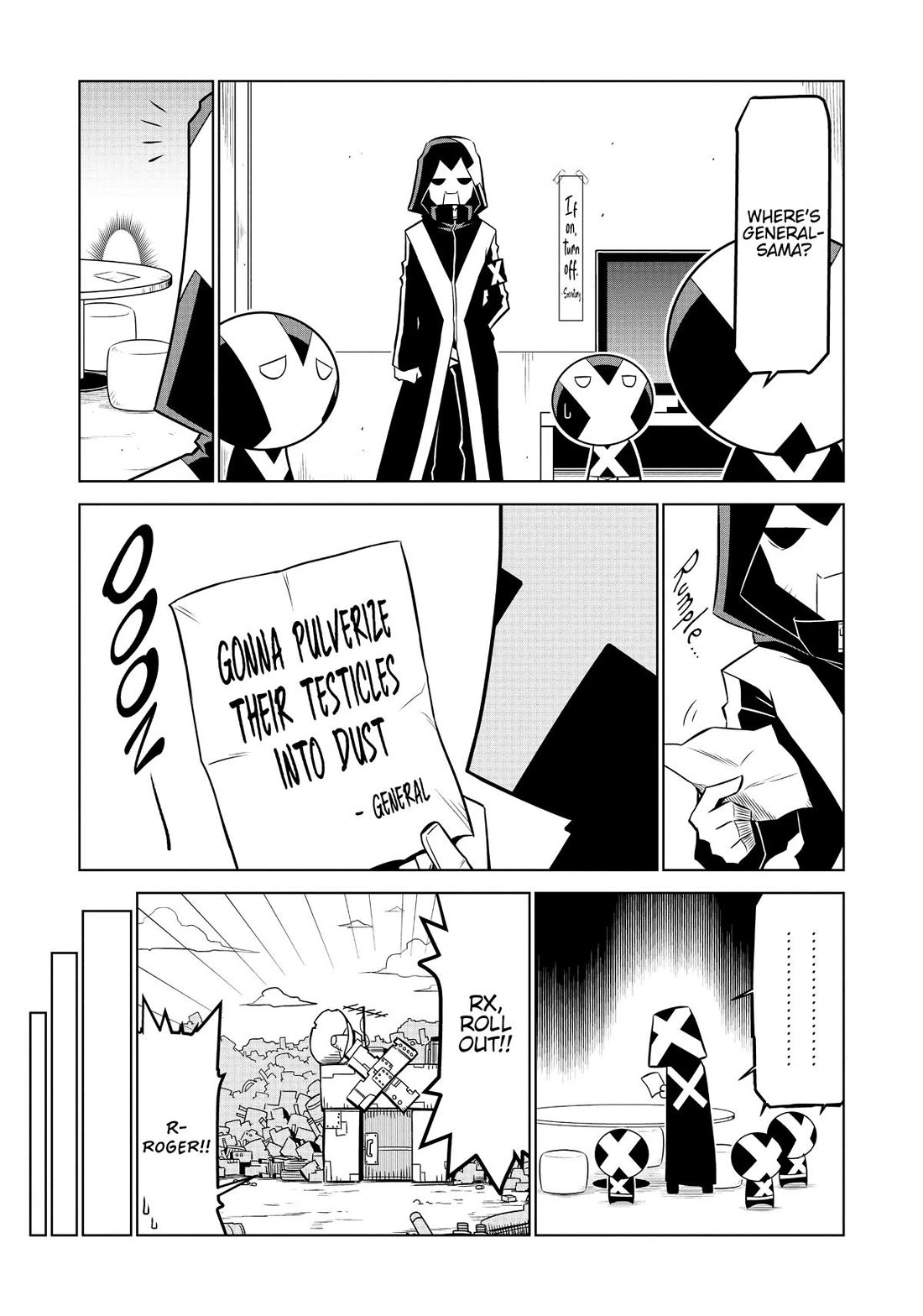 Zannen Jokanbu Black General-san chapter 128 page 10