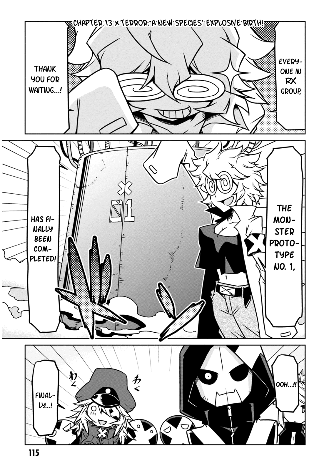 Zannen Jokanbu Black General-san chapter 13 page 1