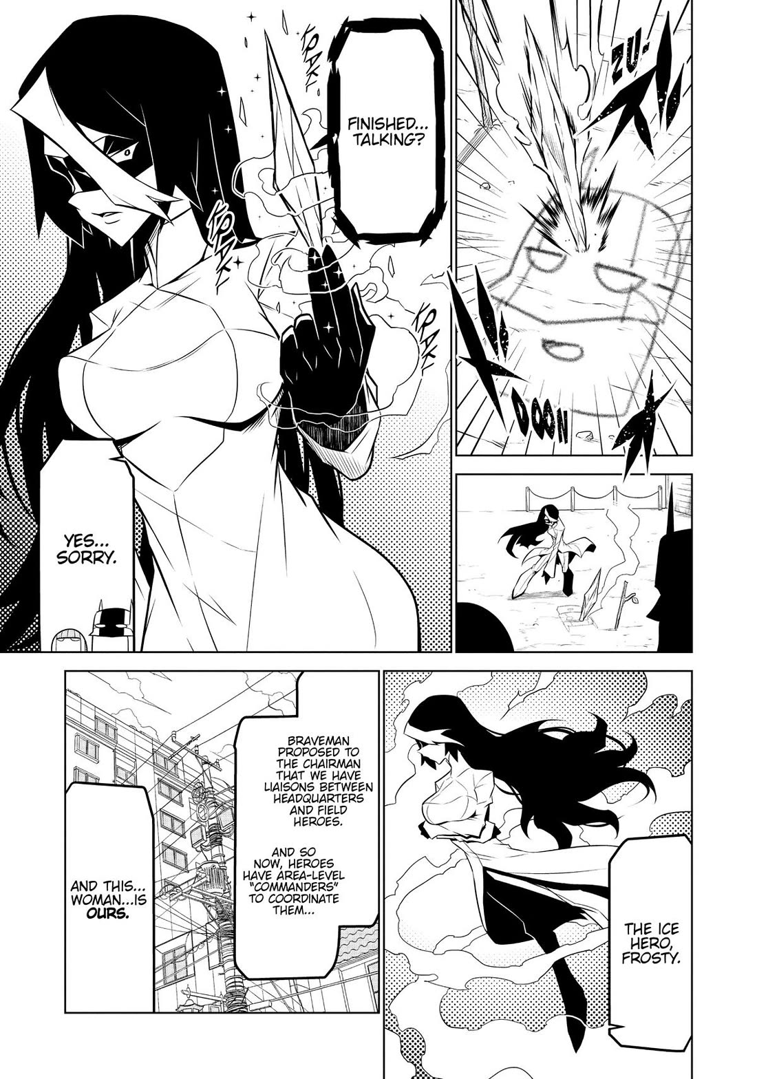 Zannen Jokanbu Black General-san chapter 131 page 3