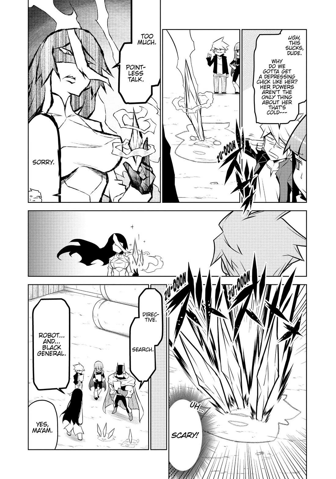 Zannen Jokanbu Black General-san chapter 131 page 4