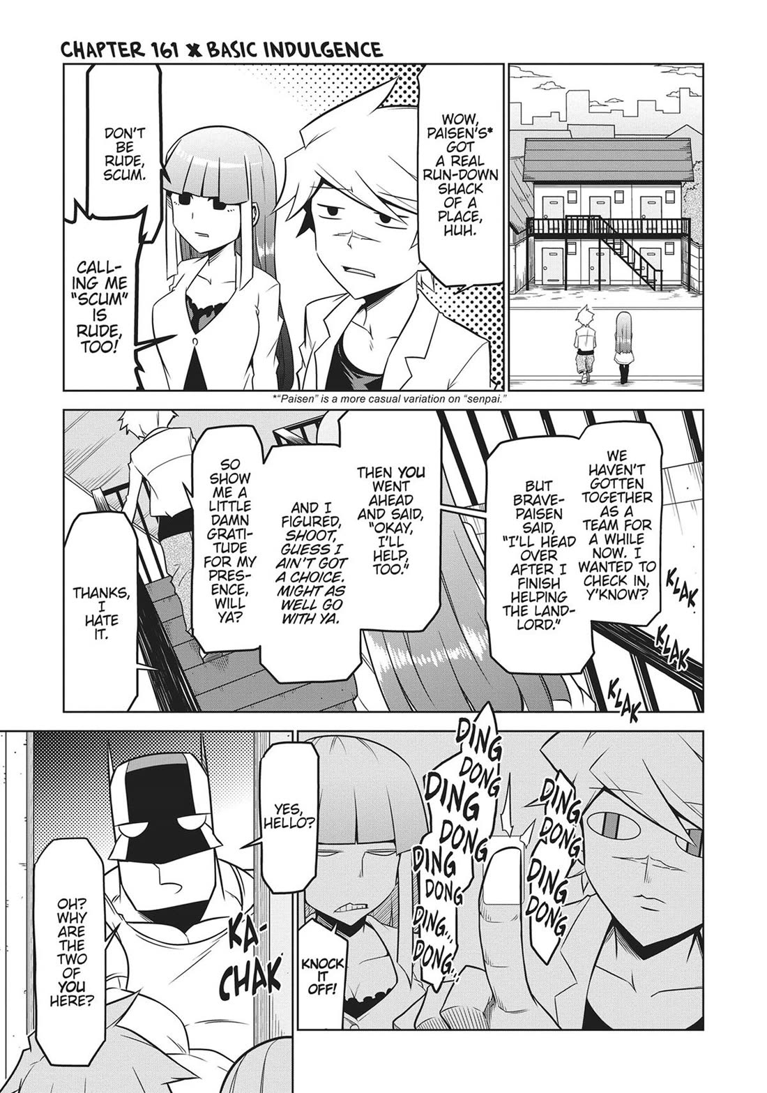 Zannen Jokanbu Black General-san chapter 161 page 1