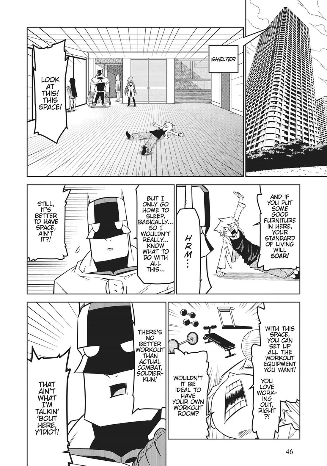 Zannen Jokanbu Black General-san chapter 161 page 10