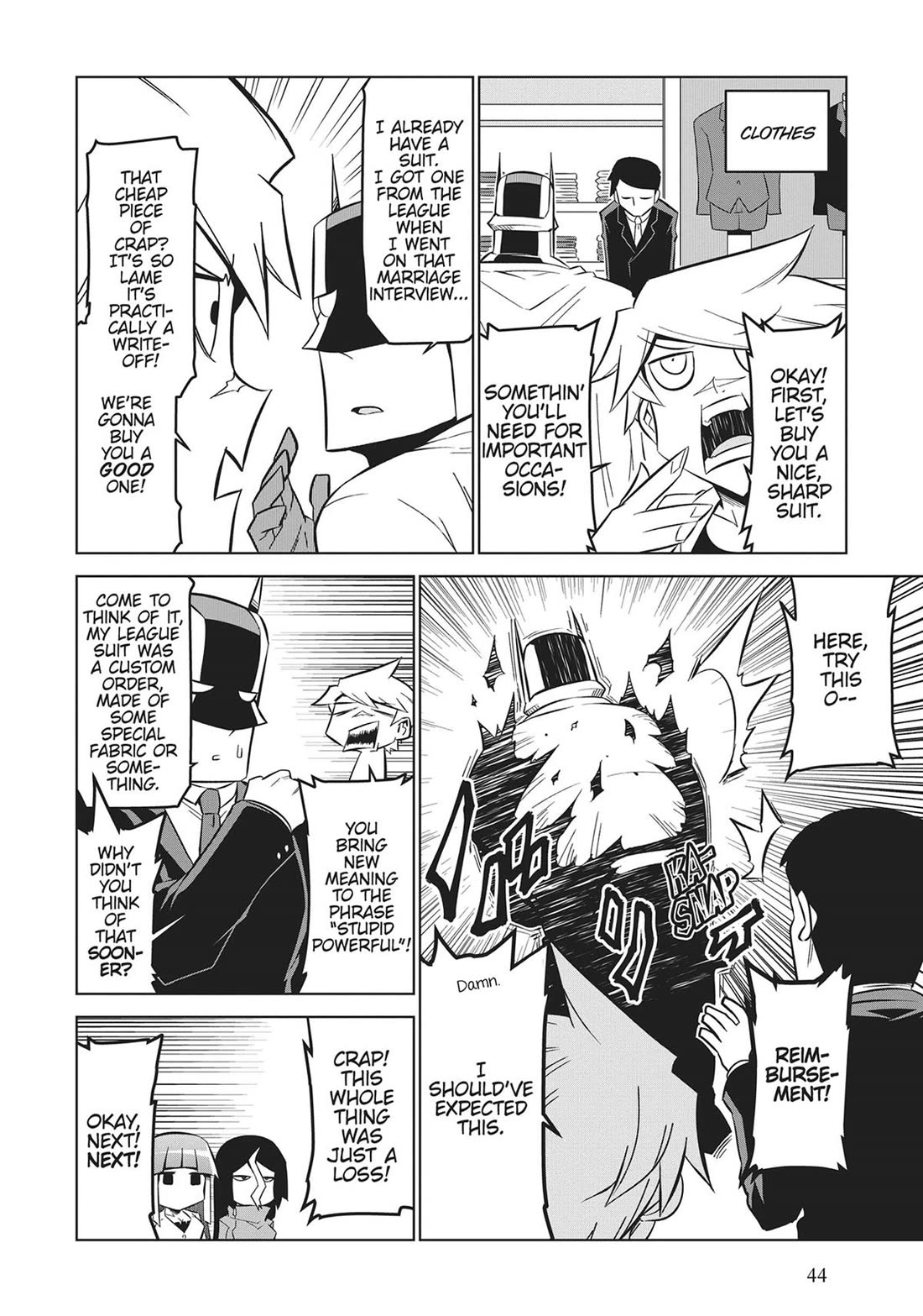 Zannen Jokanbu Black General-san chapter 161 page 8