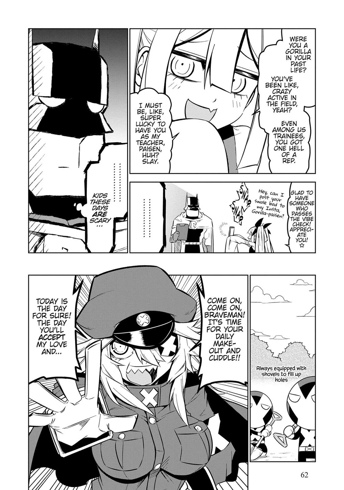 Zannen Jokanbu Black General-san chapter 163 page 4