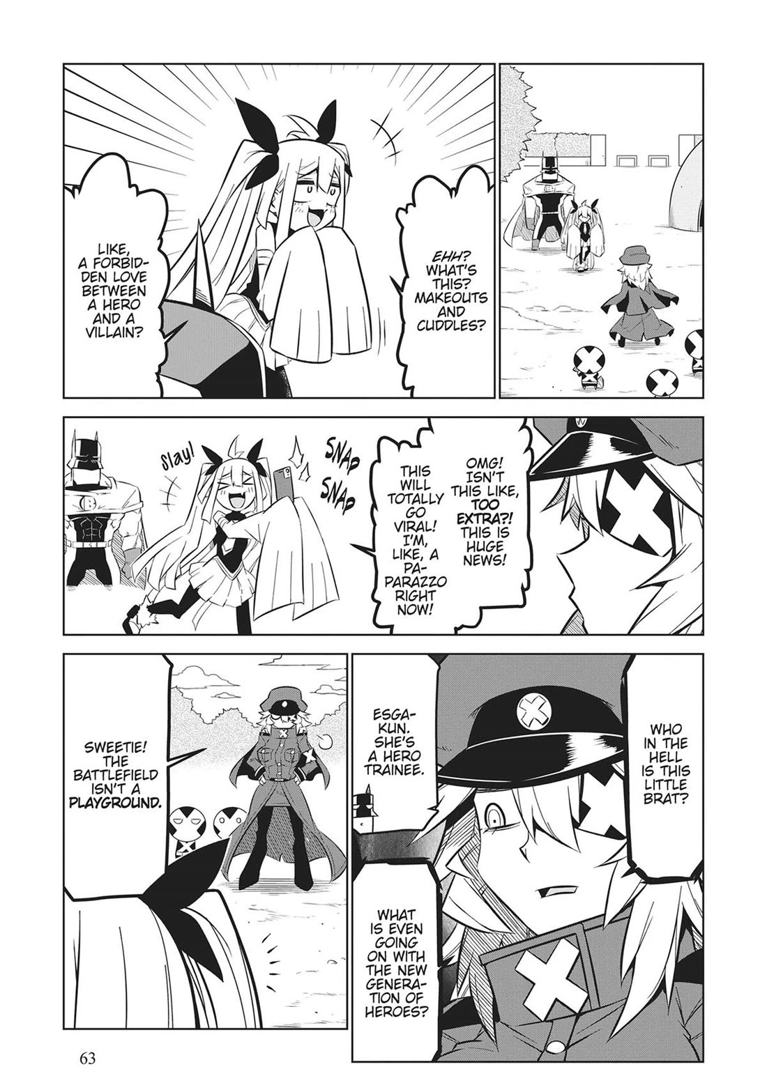 Zannen Jokanbu Black General-san chapter 163 page 5