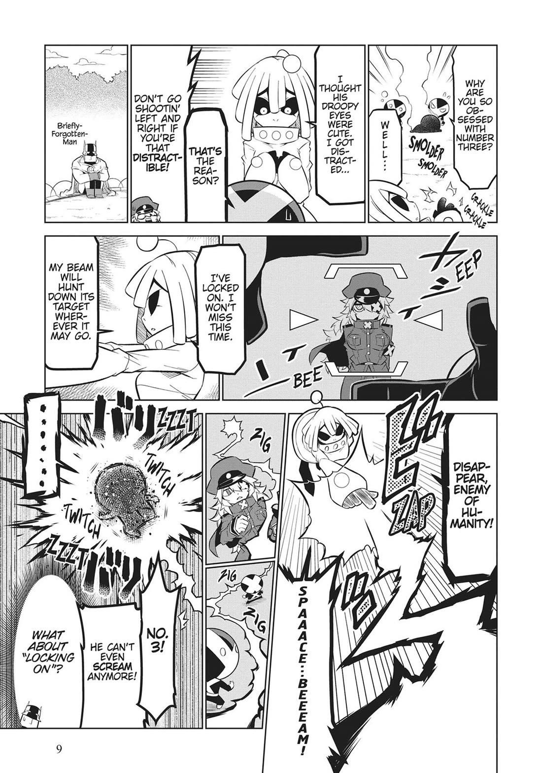 Zannen Jokanbu Black General-san chapter 172 page 10