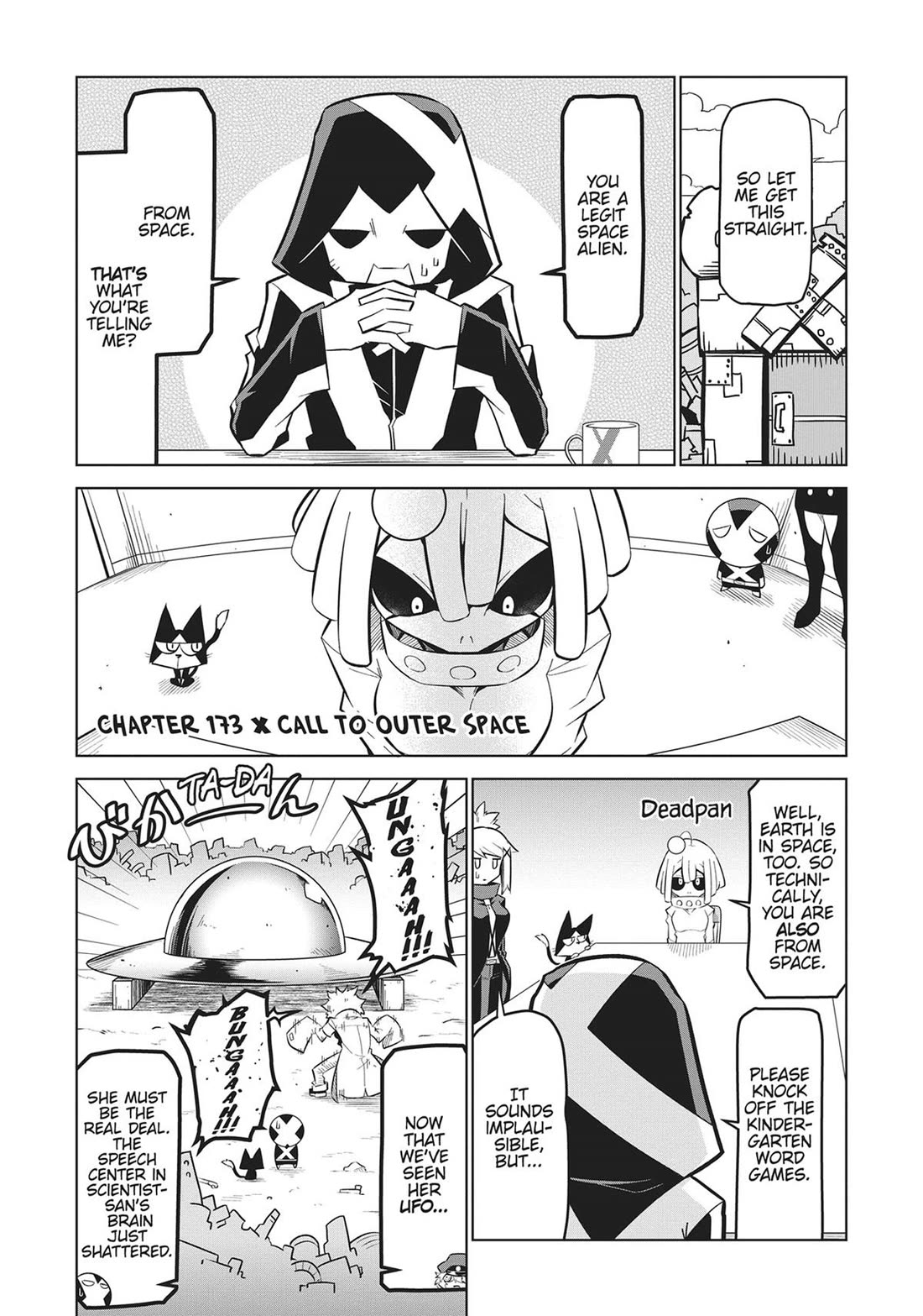 Zannen Jokanbu Black General-san chapter 173 page 1