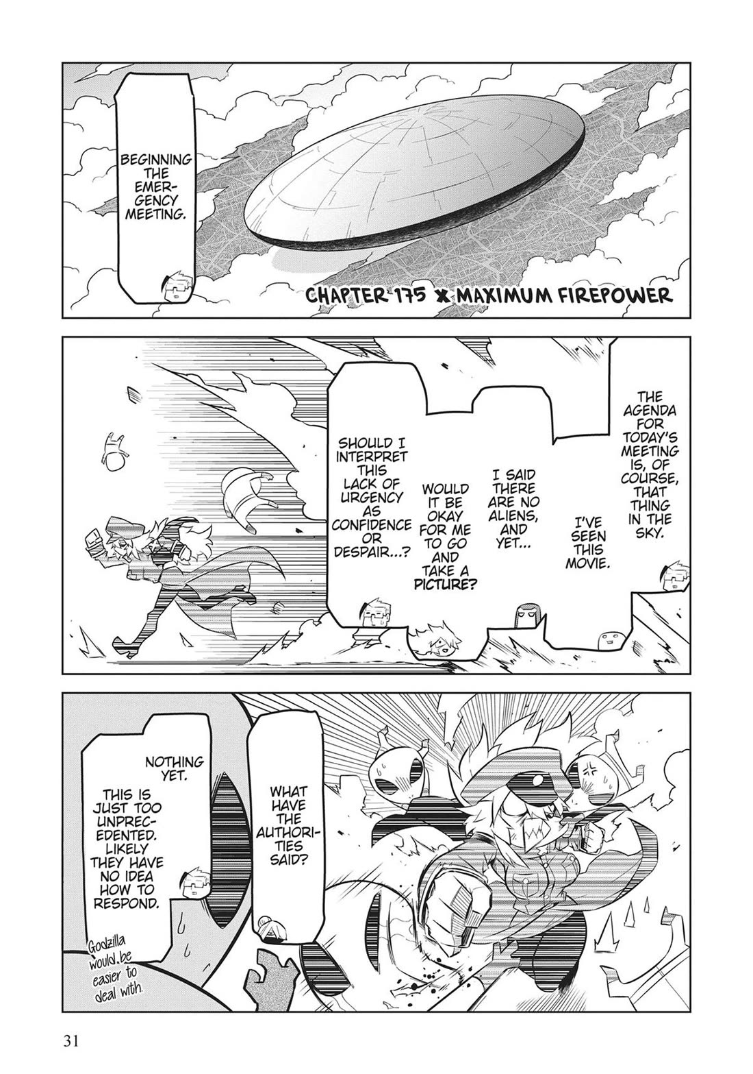 Zannen Jokanbu Black General-san chapter 175 page 1