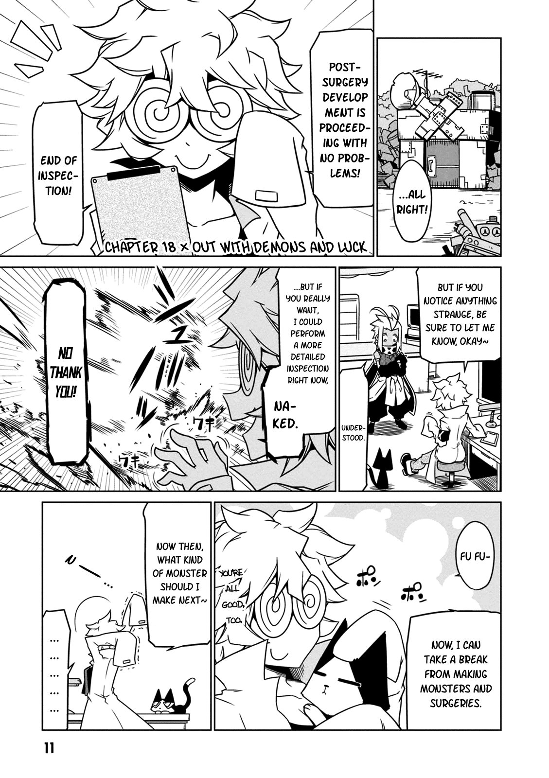 Zannen Jokanbu Black General-san chapter 18 page 1