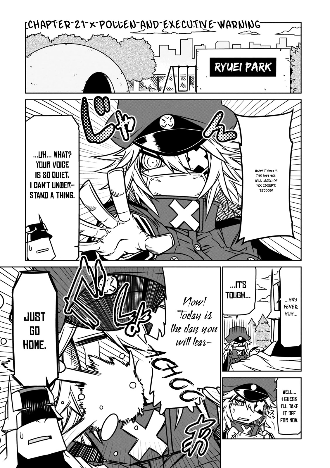 Zannen Jokanbu Black General-san chapter 21 page 1