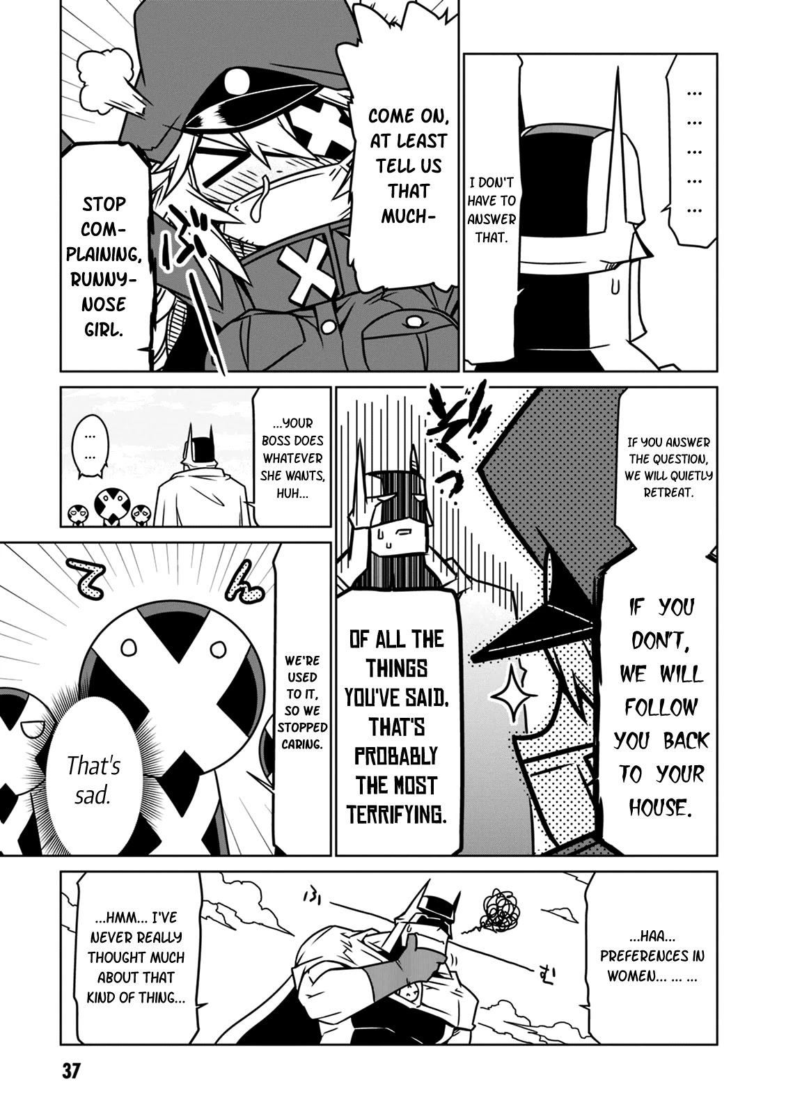 Zannen Jokanbu Black General-san chapter 21 page 3