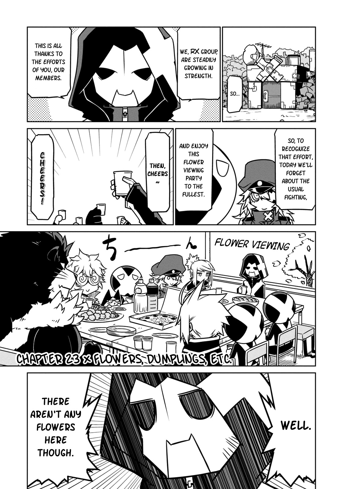 Zannen Jokanbu Black General-san chapter 23 page 1