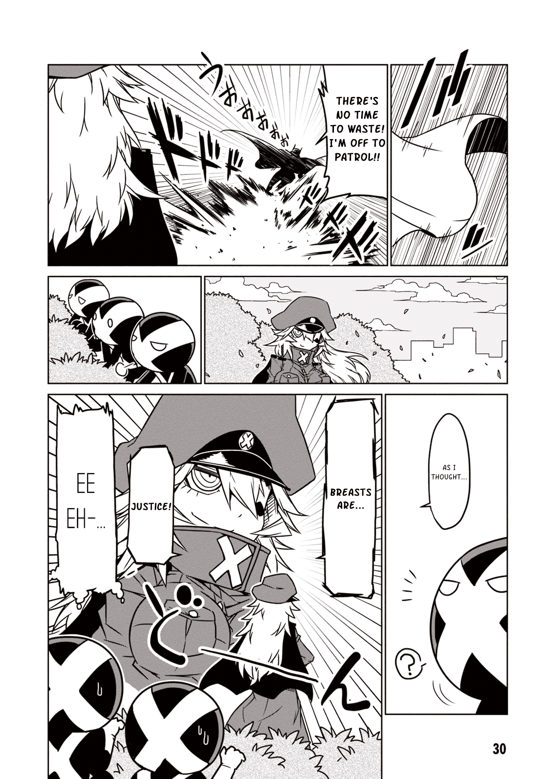 Zannen Jokanbu Black General-san chapter 3 page 10