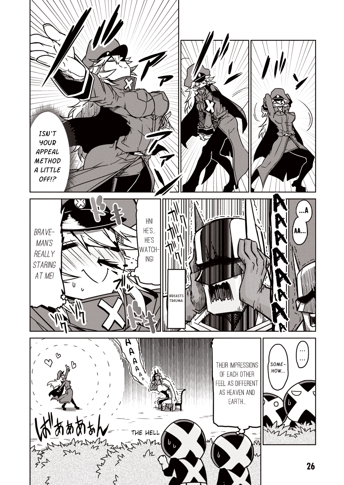 Zannen Jokanbu Black General-san chapter 3 page 6