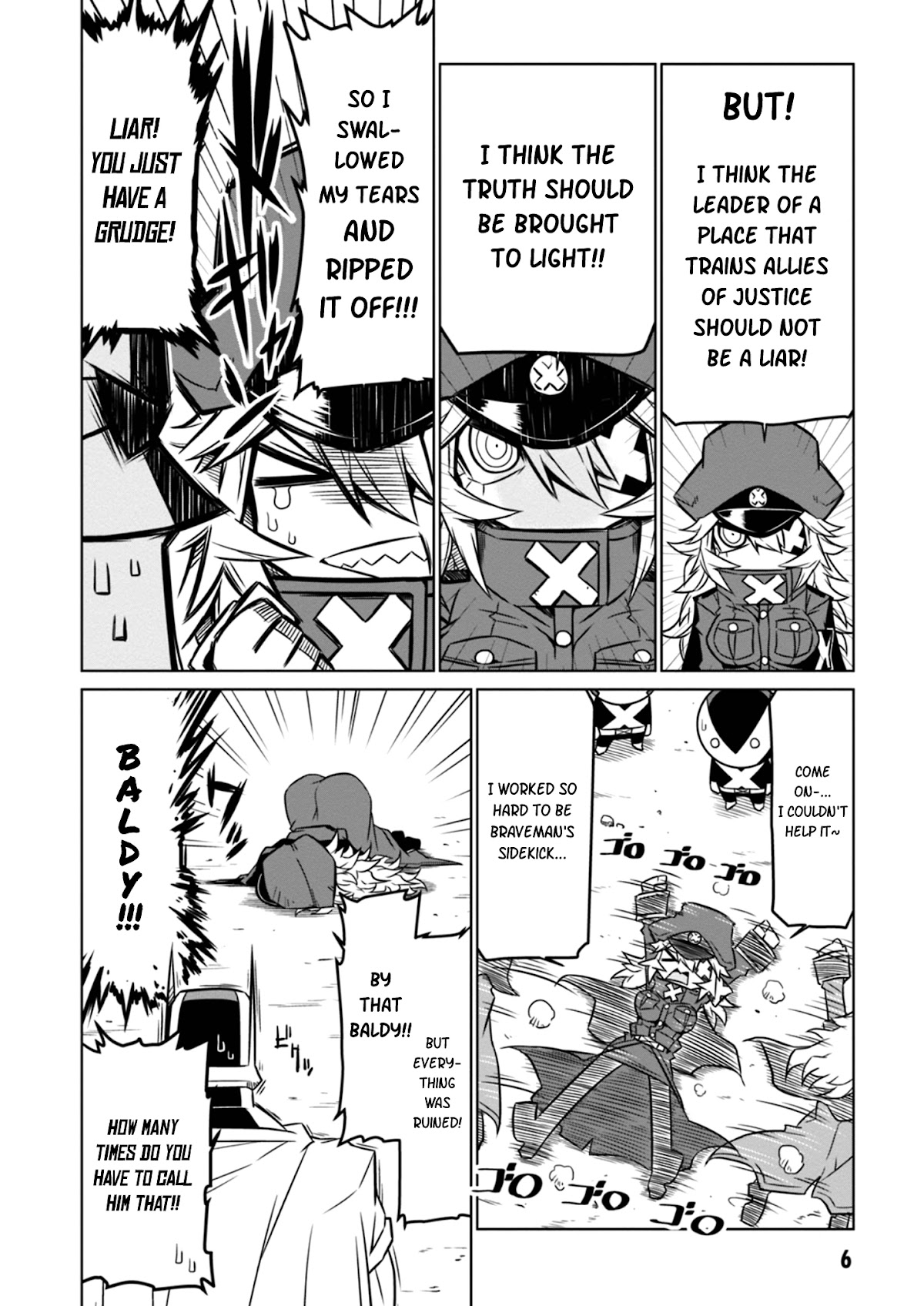 Zannen Jokanbu Black General-san chapter 34 page 7