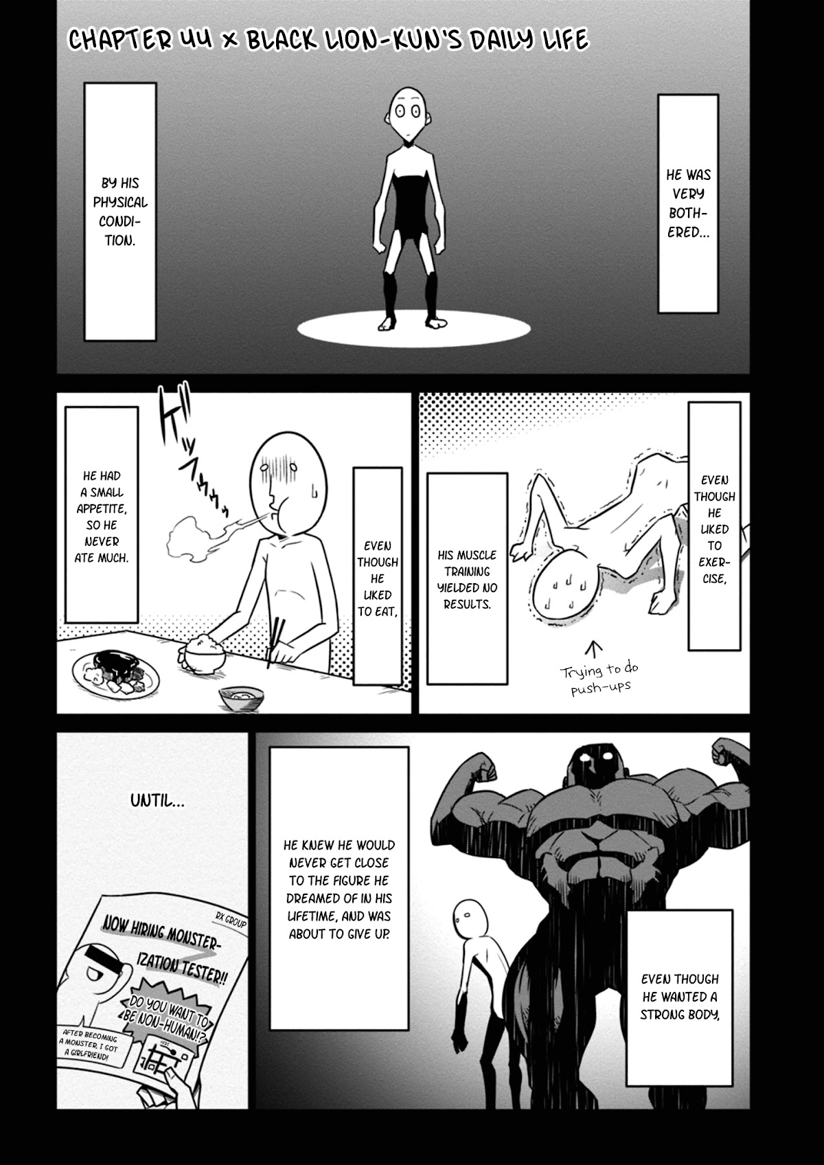 Zannen Jokanbu Black General-san chapter 44 page 1