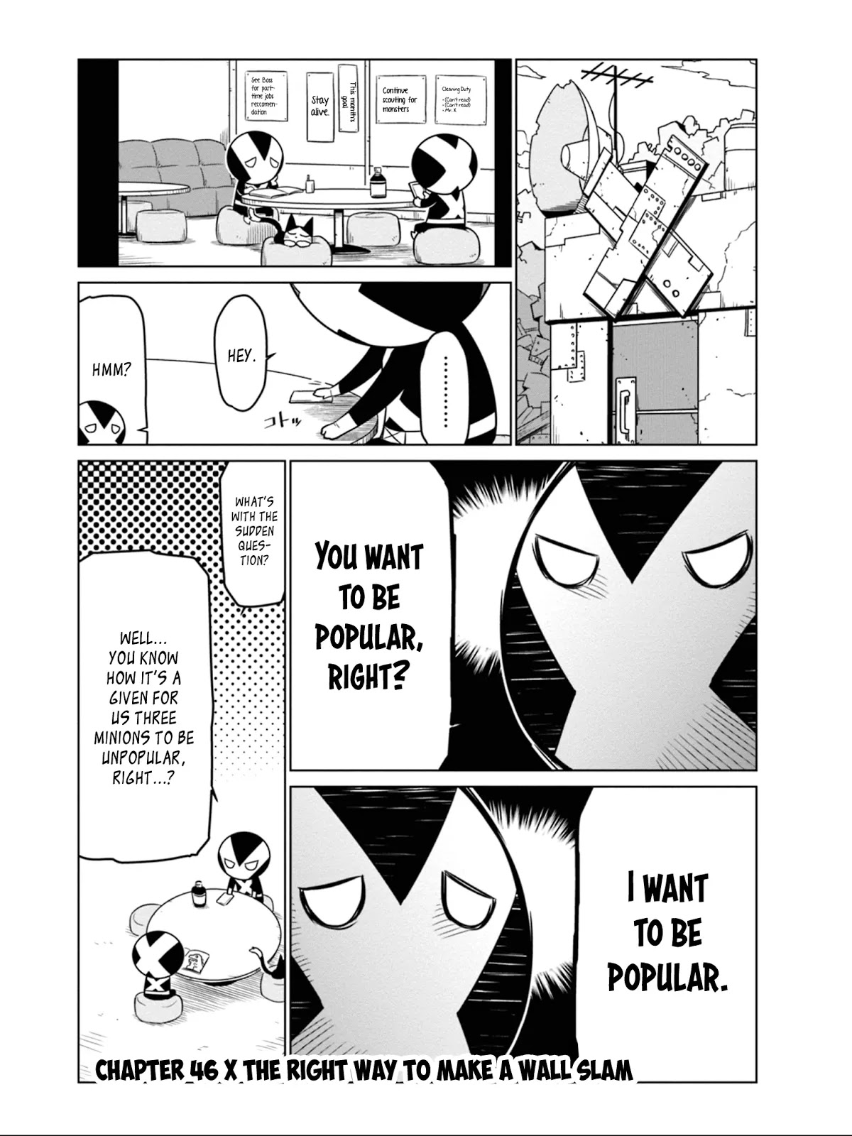 Zannen Jokanbu Black General-san chapter 46 page 1