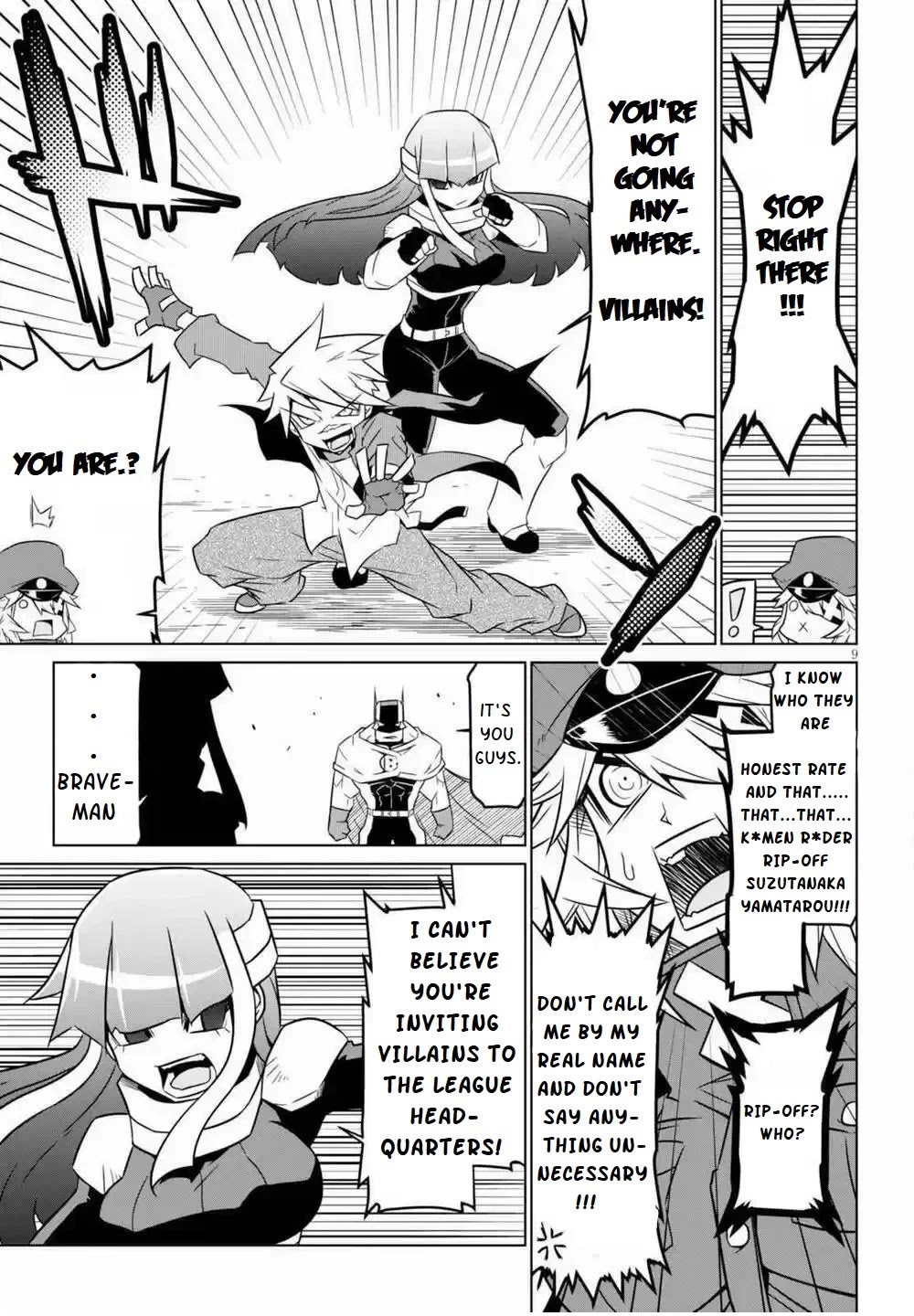 Zannen Jokanbu Black General-san chapter 61 page 10