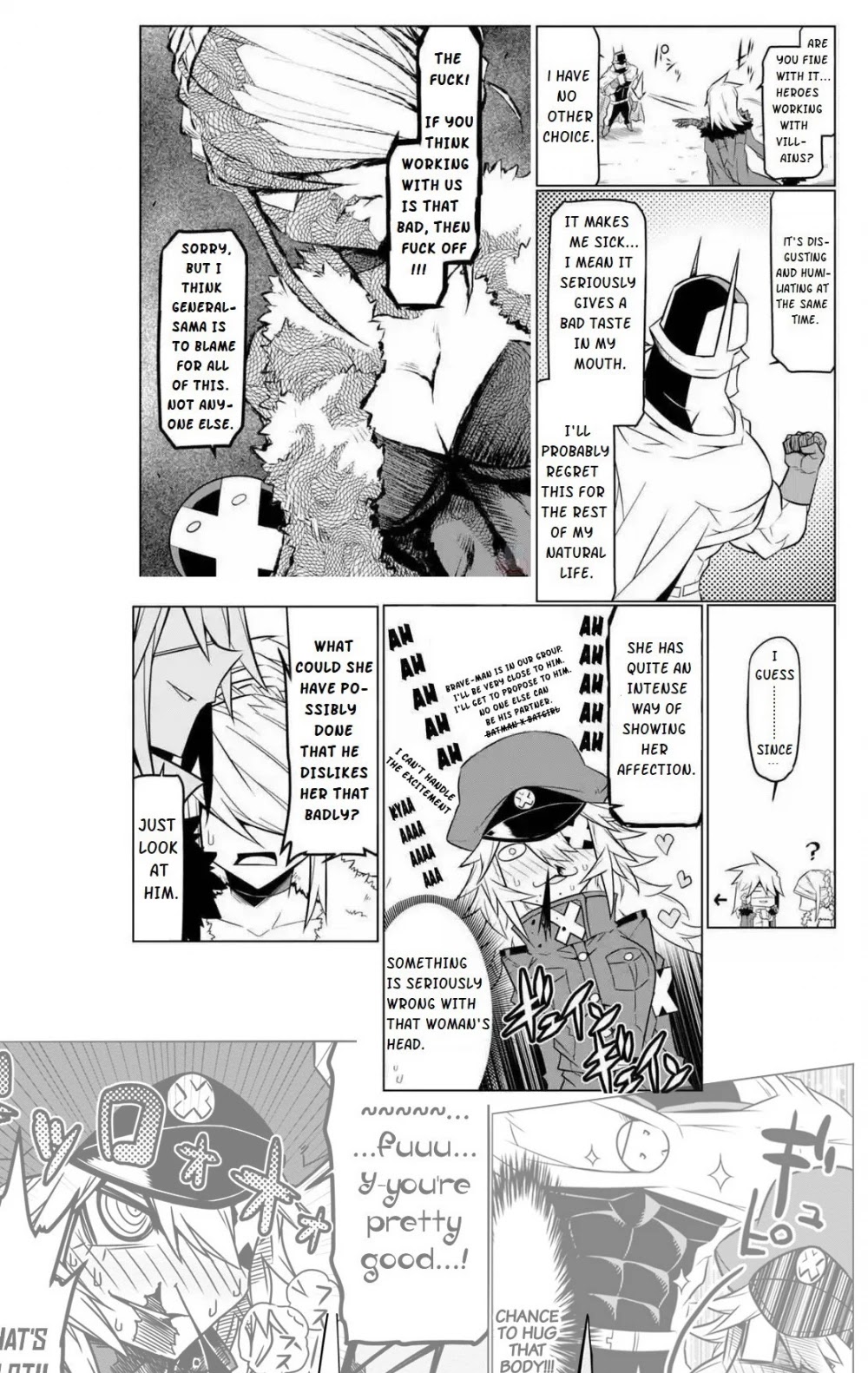 Zannen Jokanbu Black General-san chapter 61 page 16