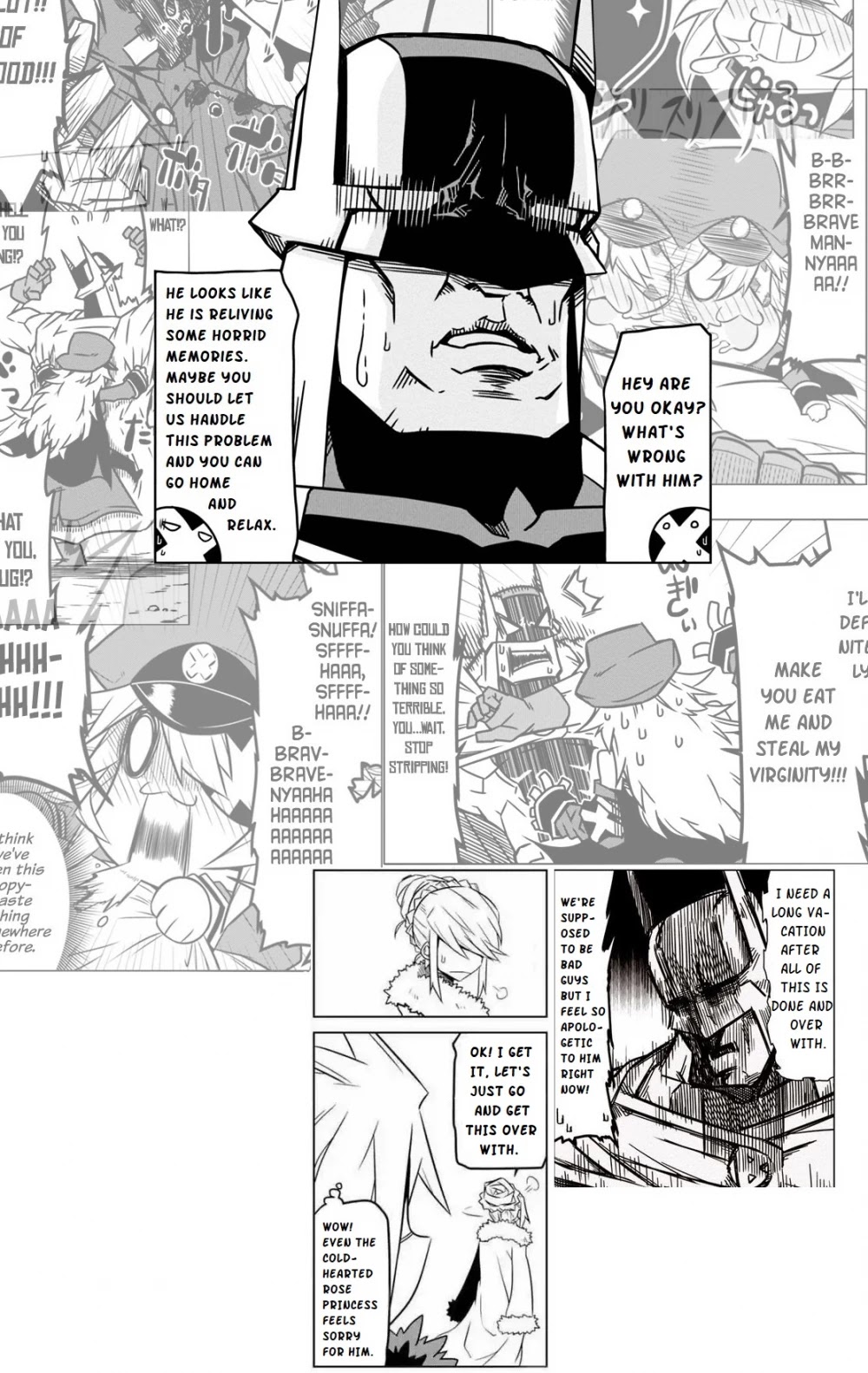 Zannen Jokanbu Black General-san chapter 61 page 17