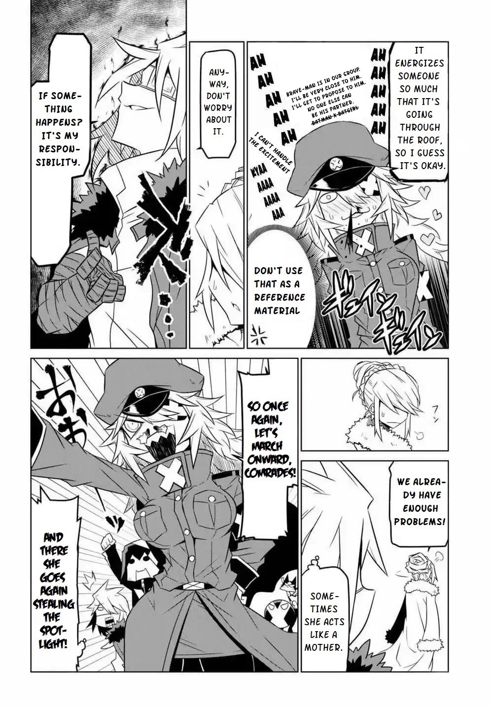 Zannen Jokanbu Black General-san chapter 61 page 9