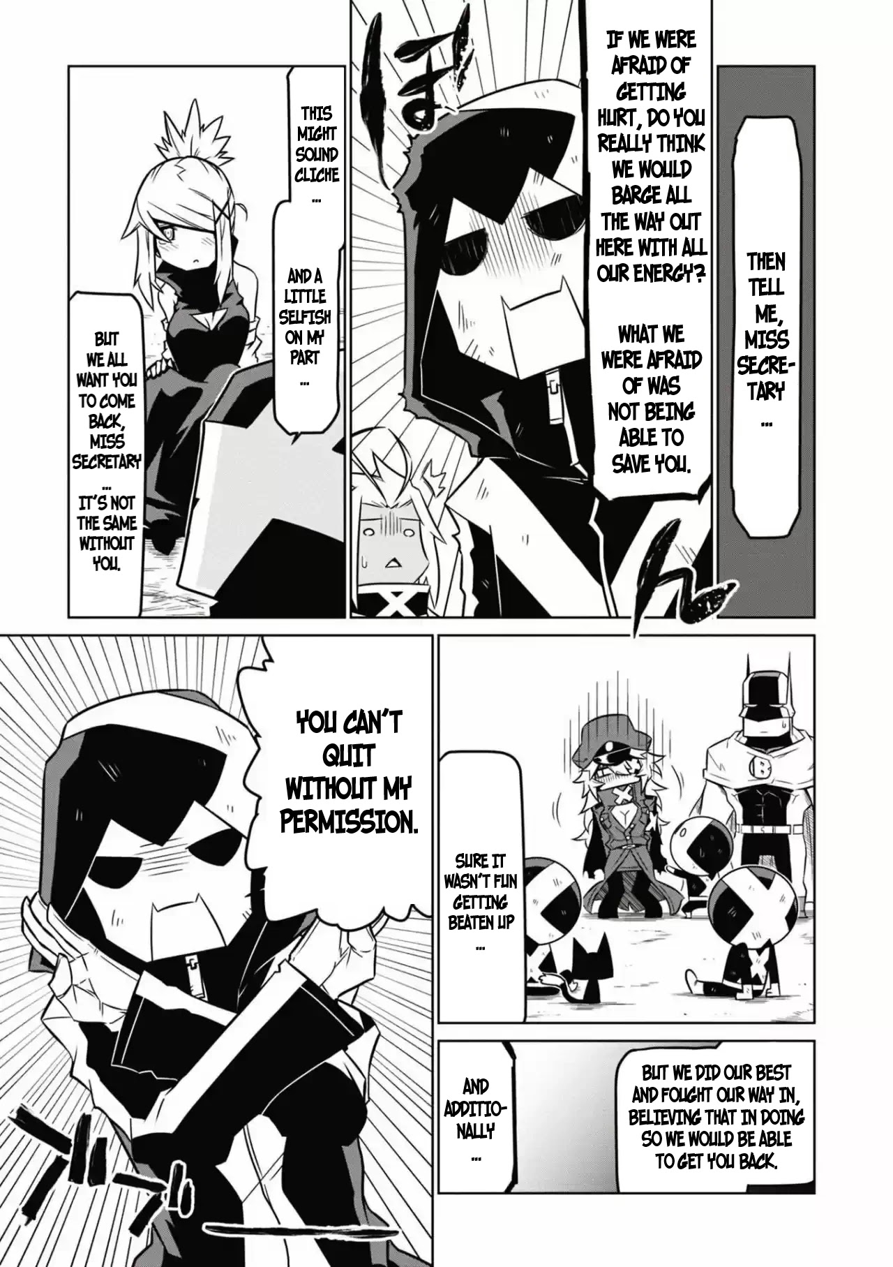 Zannen Jokanbu Black General-san chapter 65 page 9