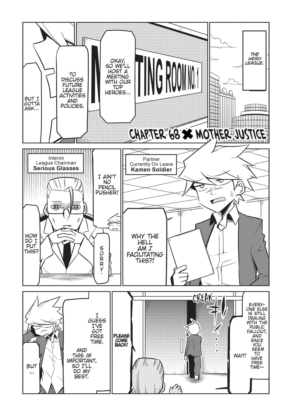 Zannen Jokanbu Black General-san chapter 68 page 1