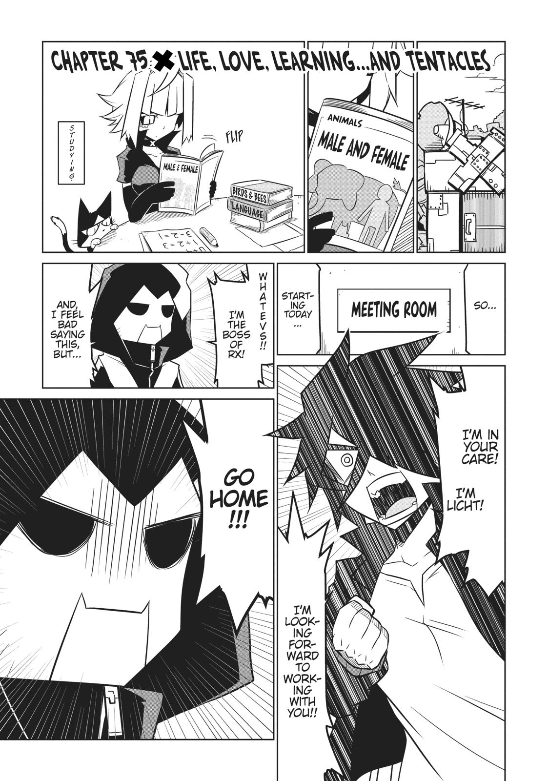 Zannen Jokanbu Black General-san chapter 75 page 1