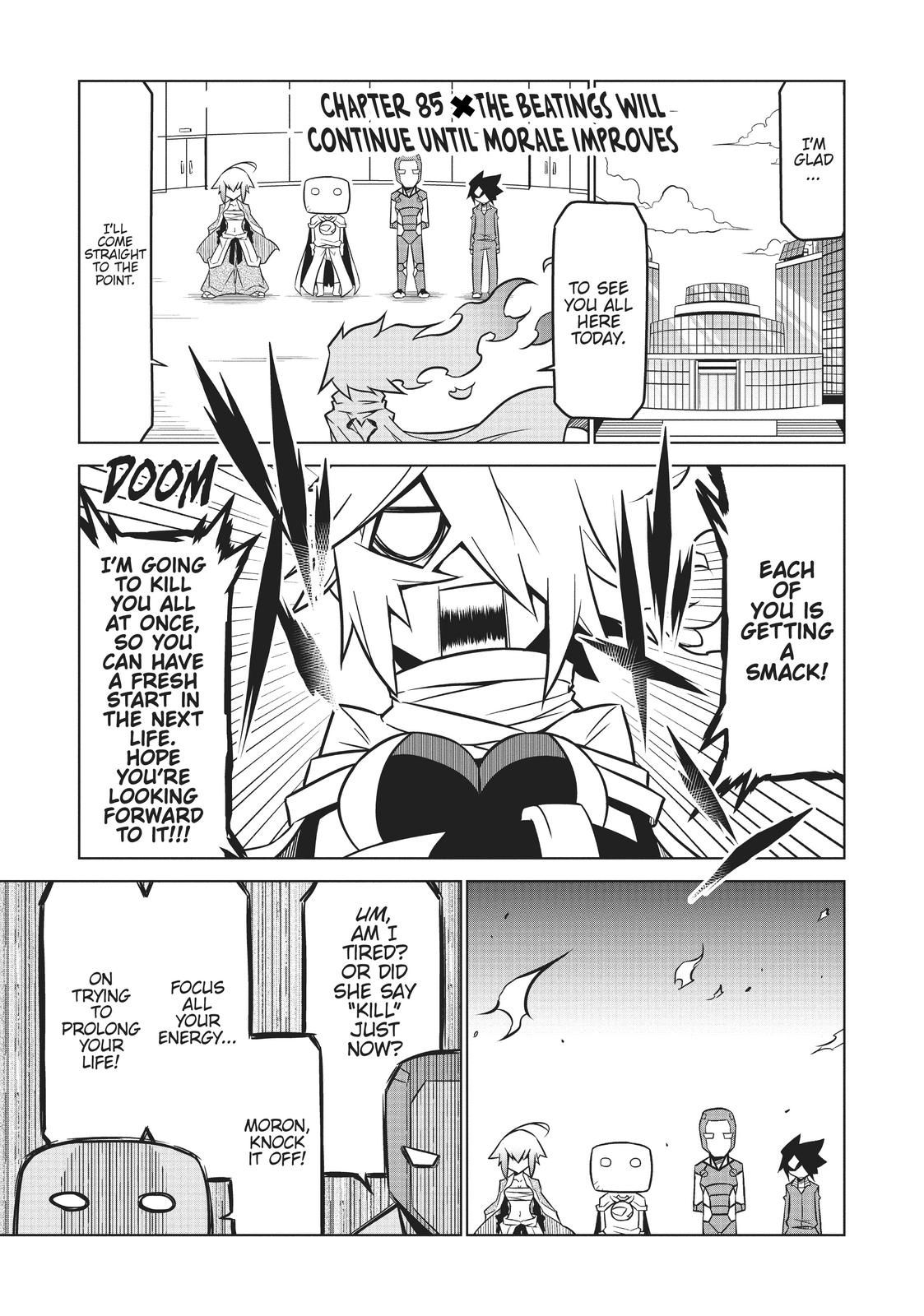 Zannen Jokanbu Black General-san chapter 85 page 1