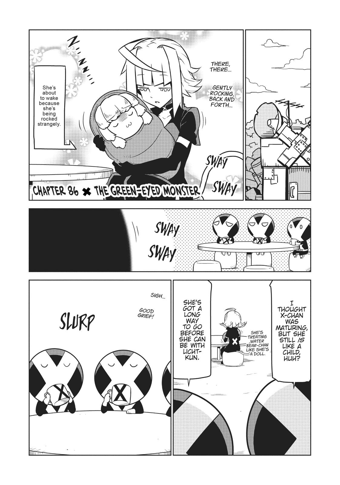 Zannen Jokanbu Black General-san chapter 86 page 1