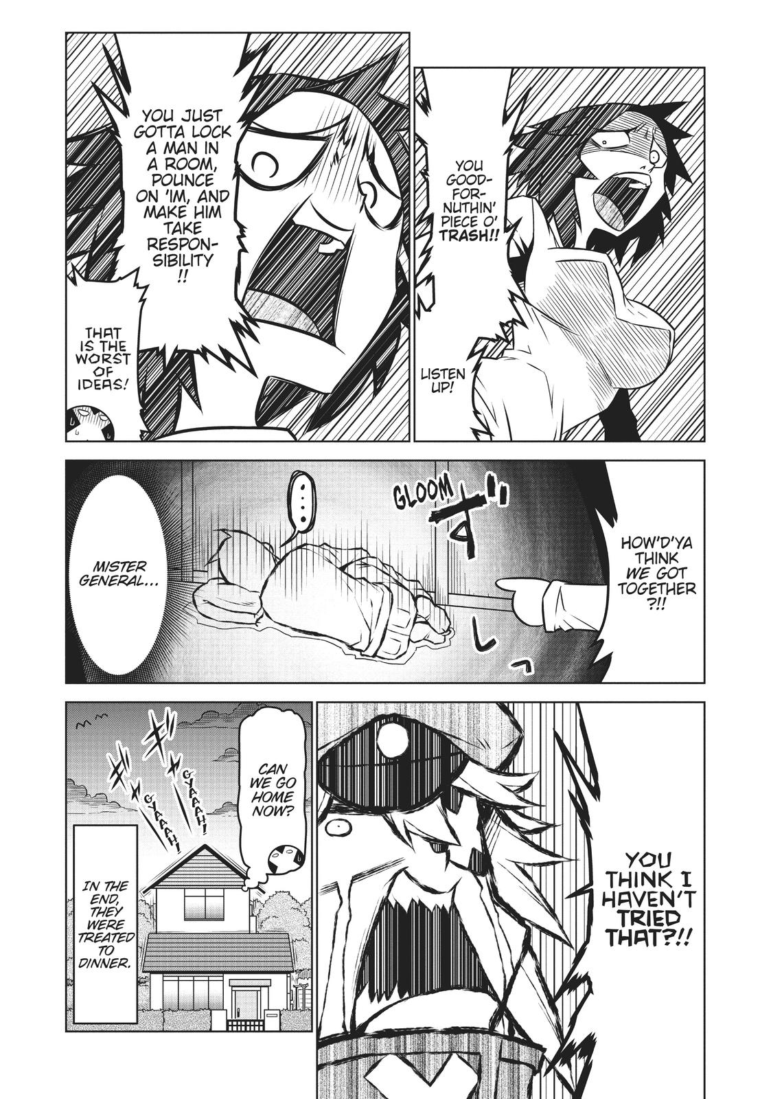 Zannen Jokanbu Black General-san chapter 96 page 13