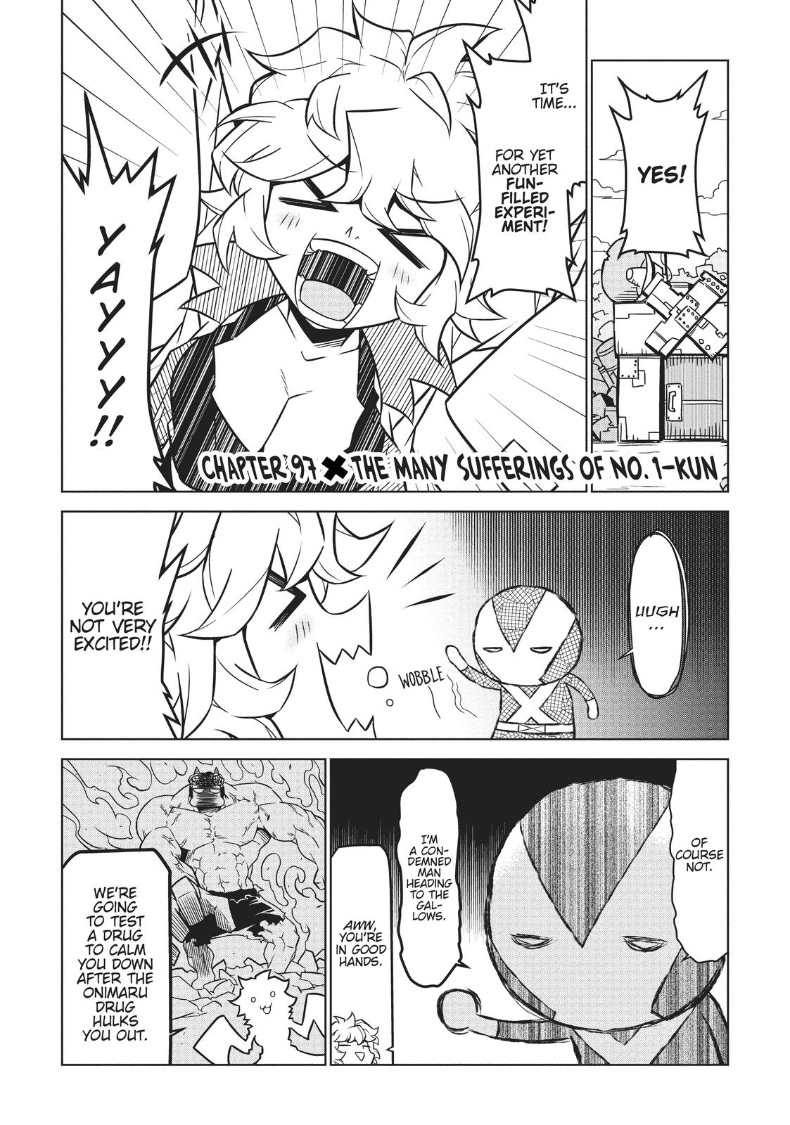 Zannen Jokanbu Black General-san chapter 97 page 1