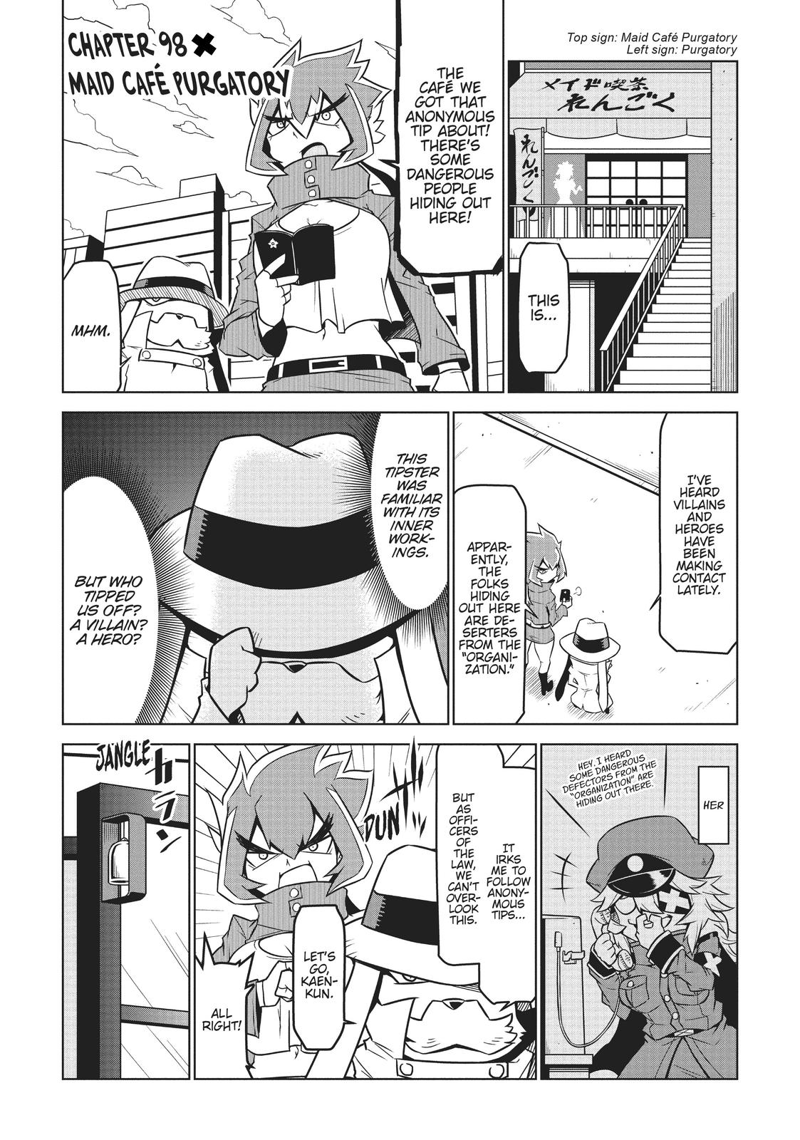 Zannen Jokanbu Black General-san chapter 98 page 1