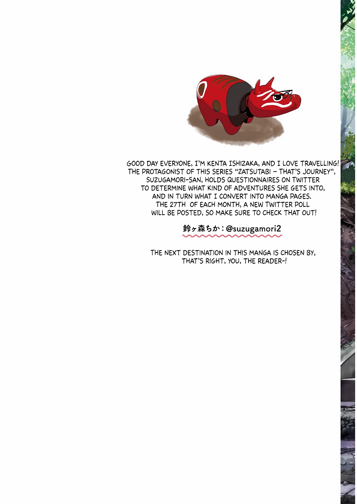 Zatsu Tabi: That's Journey chapter 1 page 2