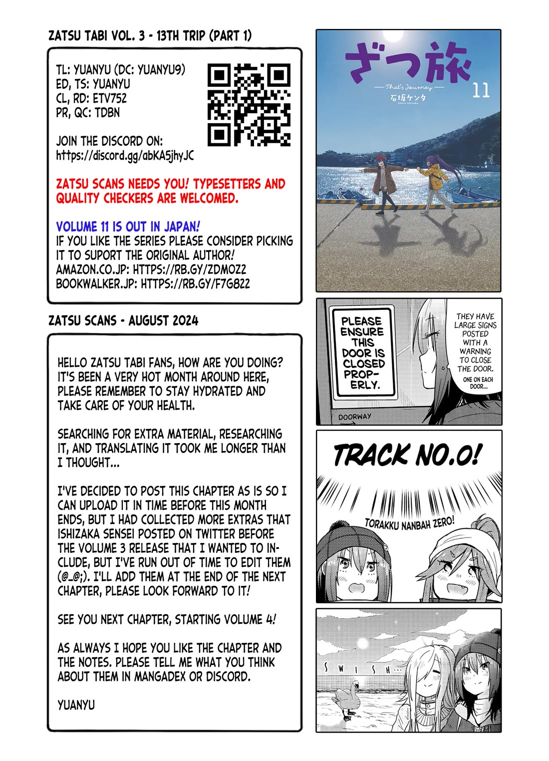 Zatsu Tabi: That's Journey chapter 14.5 page 23