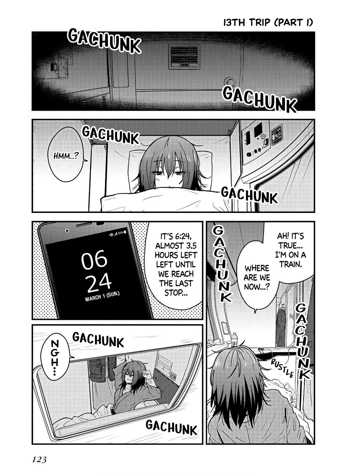 Zatsu Tabi: That's Journey chapter 14 page 1