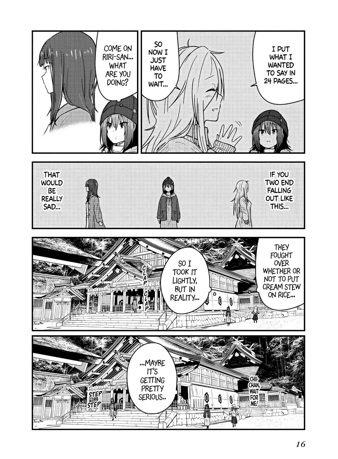 Zatsu Tabi: That's Journey chapter 15 page 16