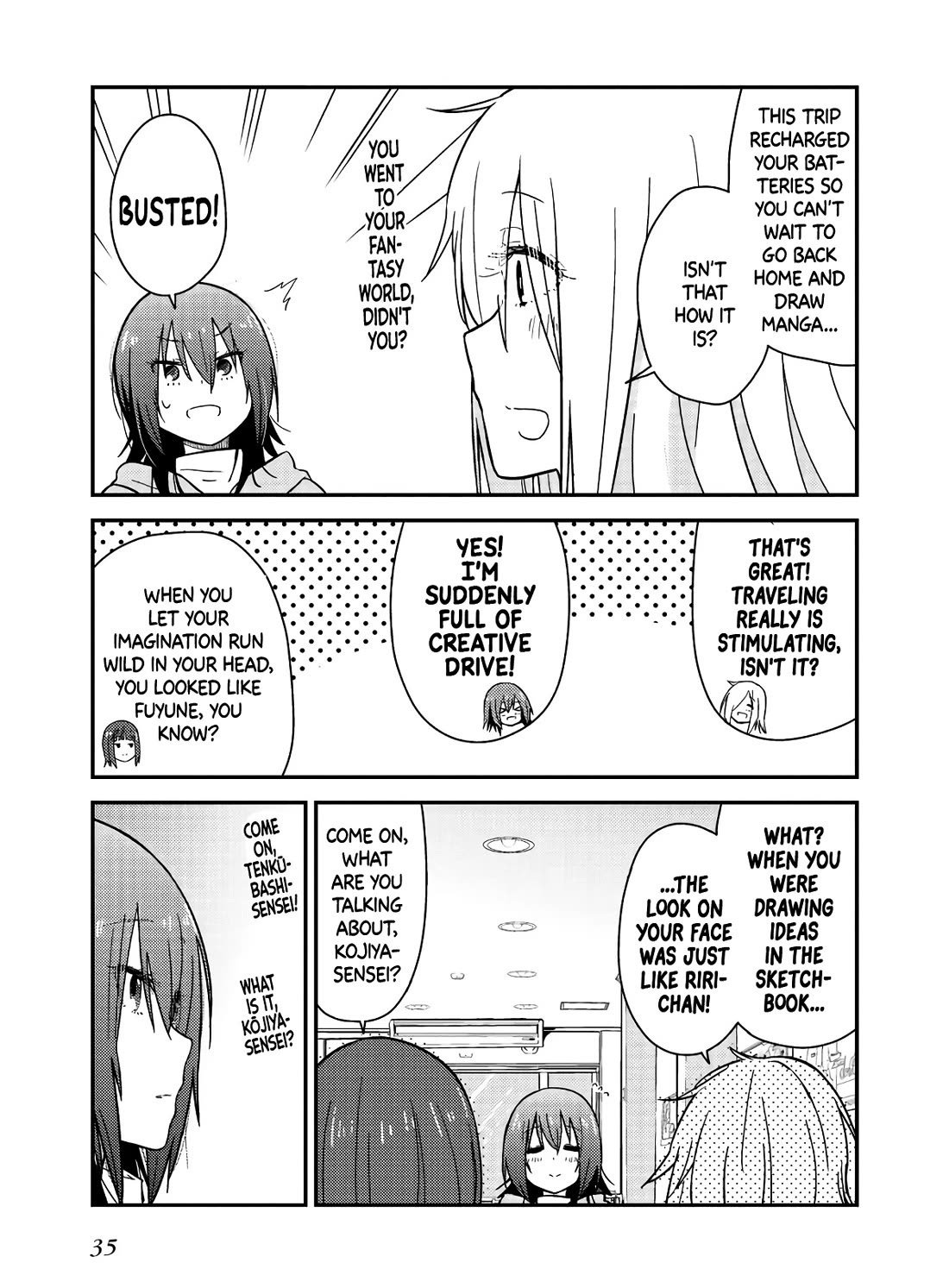 Zatsu Tabi: That's Journey chapter 15 page 35