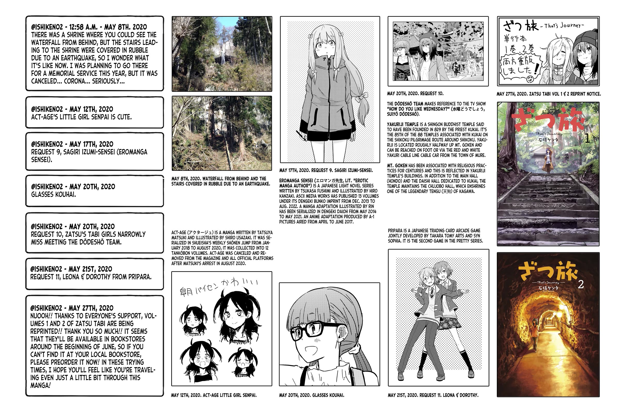 Zatsu Tabi: That's Journey chapter 16.5 page 14