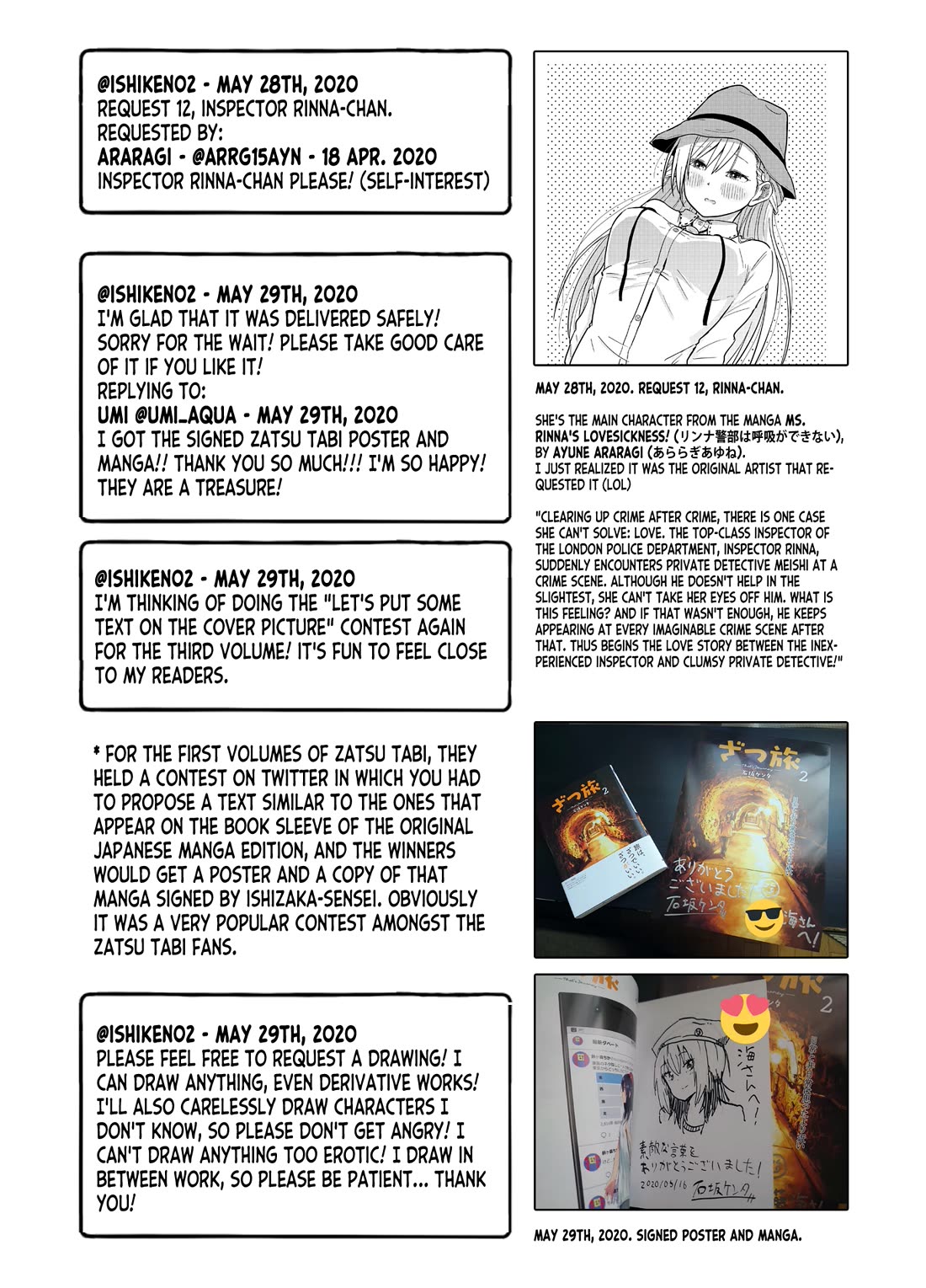 Zatsu Tabi: That's Journey chapter 16.5 page 21