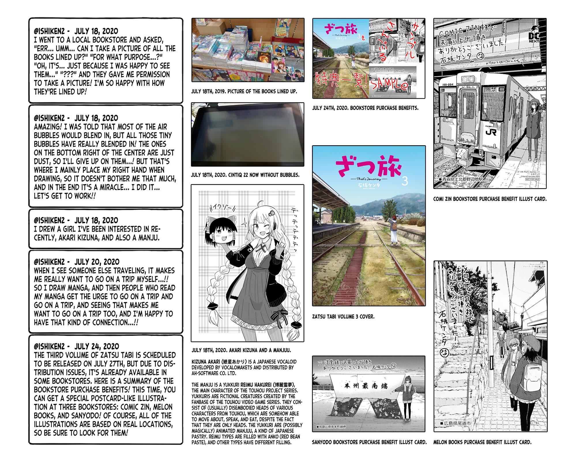 Zatsu Tabi: That's Journey chapter 16.5 page 43