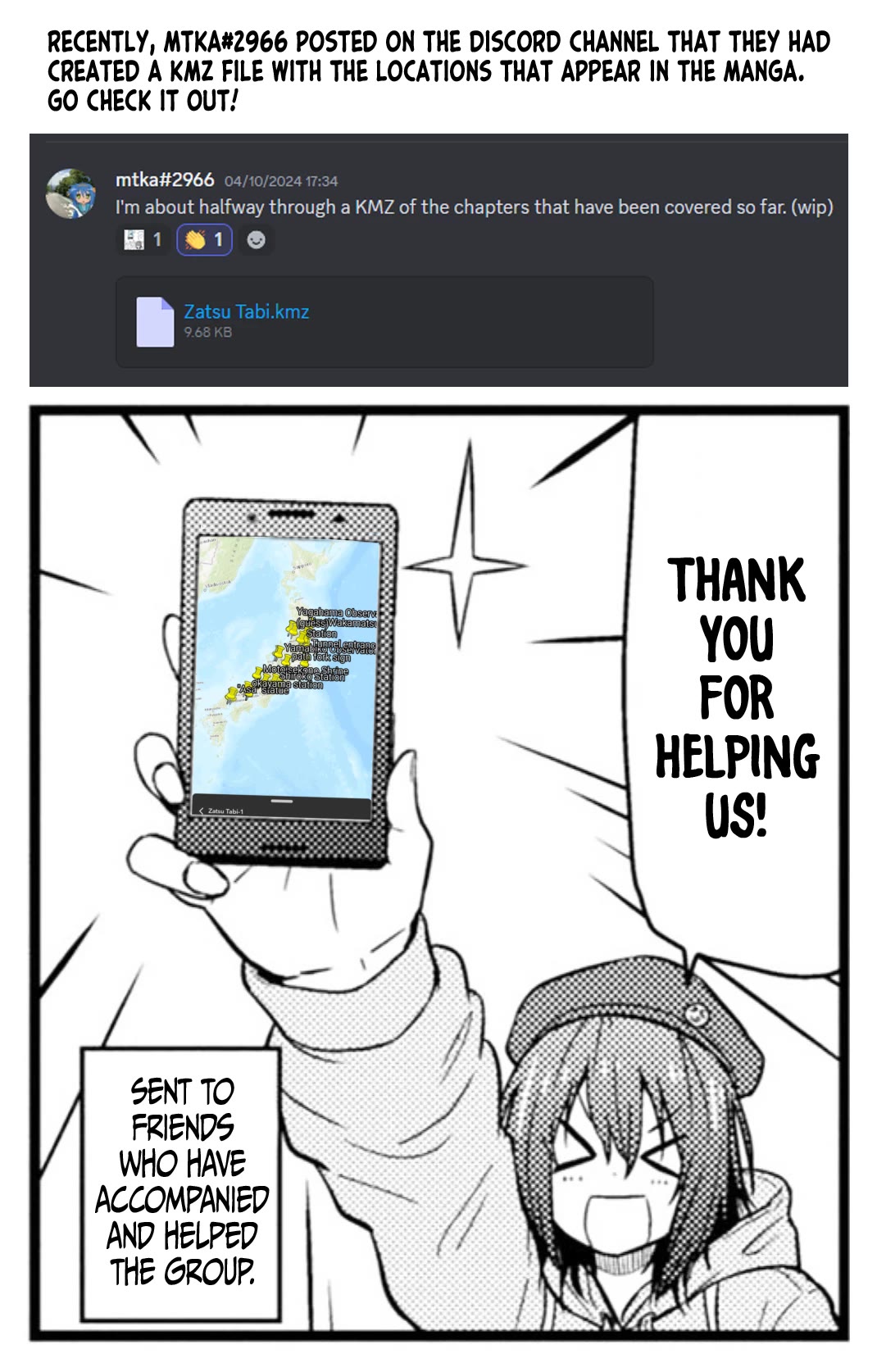 Zatsu Tabi: That's Journey chapter 16 page 53