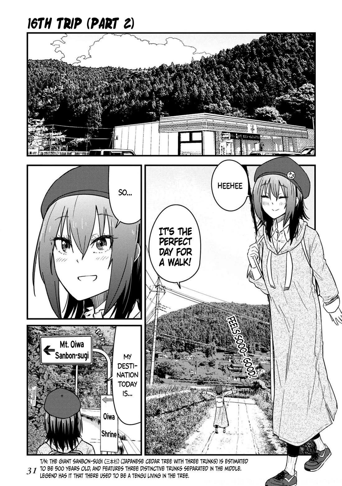 Zatsu Tabi: That's Journey chapter 21 page 1