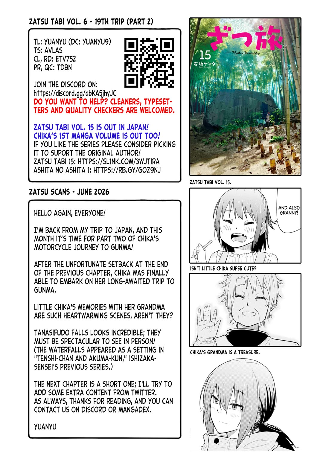Zatsu Tabi: That's Journey chapter 27 page 41