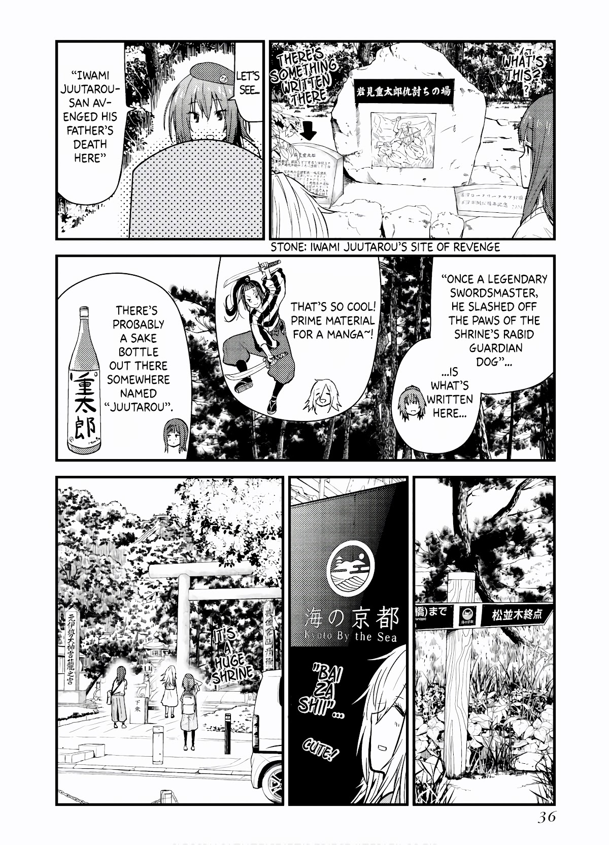 Zatsu Tabi: That's Journey chapter 5 page 35