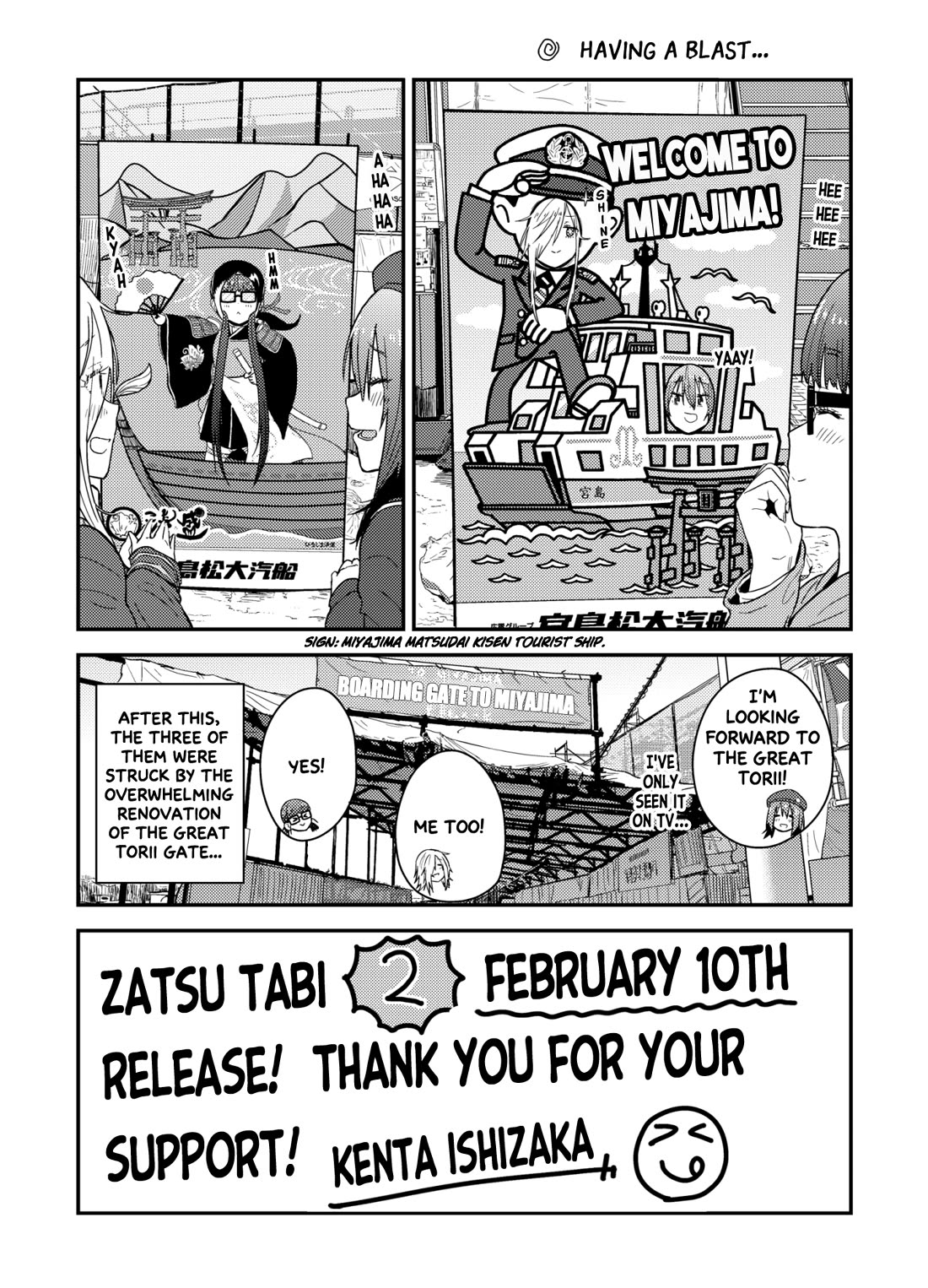 Zatsu Tabi: That's Journey chapter 9.5 page 50