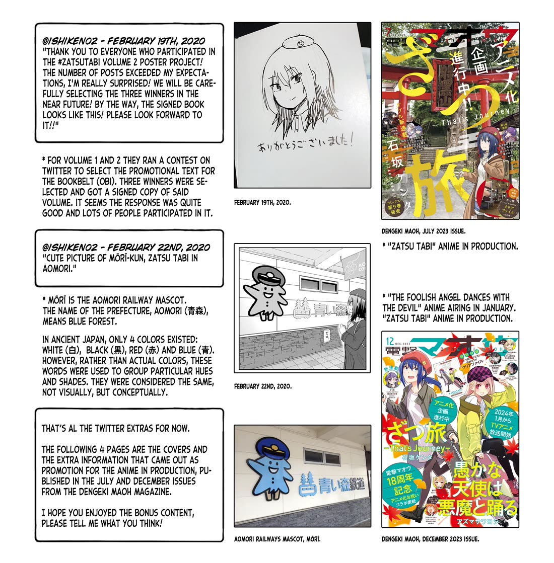 Zatsu Tabi: That's Journey chapter 9.5 page 56