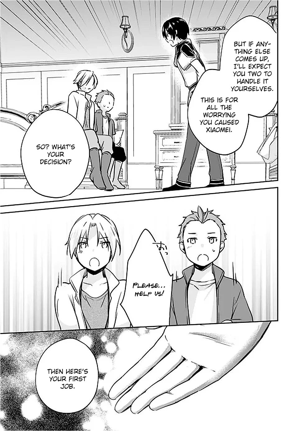 Zennin Ossan, Umarekawattara SSS Rank Jinsei ga Kakutei Shita chapter 127 page 13