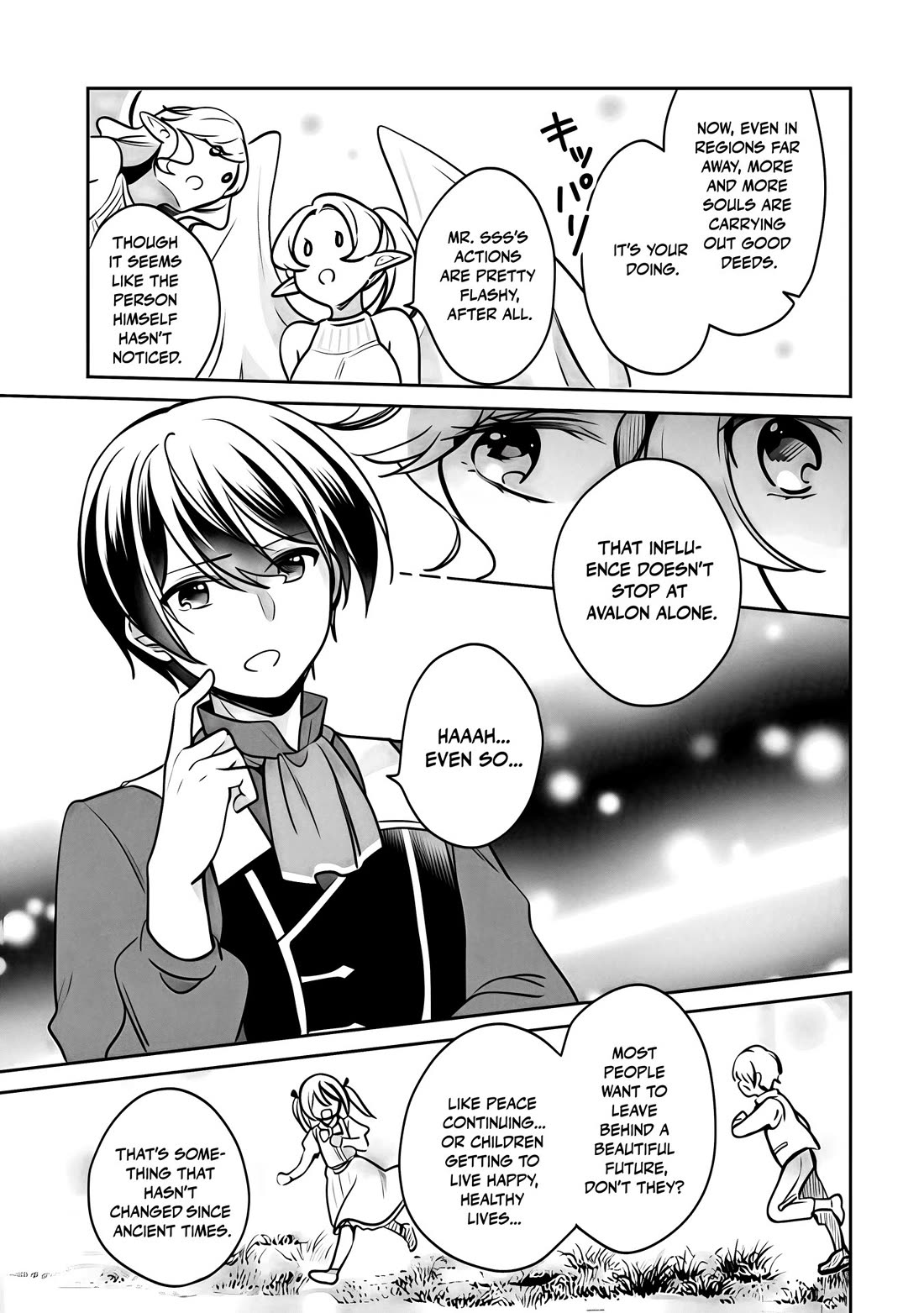 Zennin Ossan, Umarekawattara SSS Rank Jinsei ga Kakutei Shita chapter 143 page 8