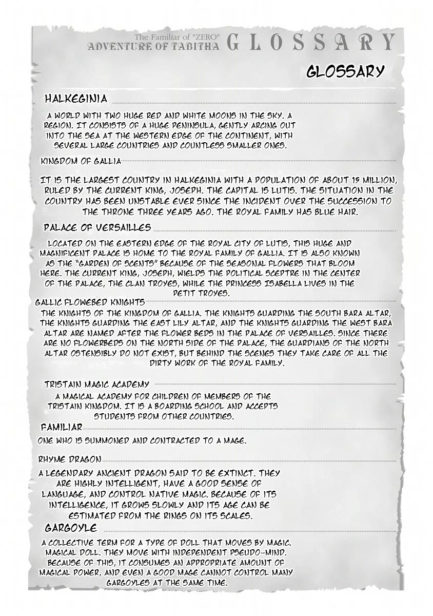 Zero no Tsukaima Gaiden: Tabasa no Bouken chapter 5.5 page 3